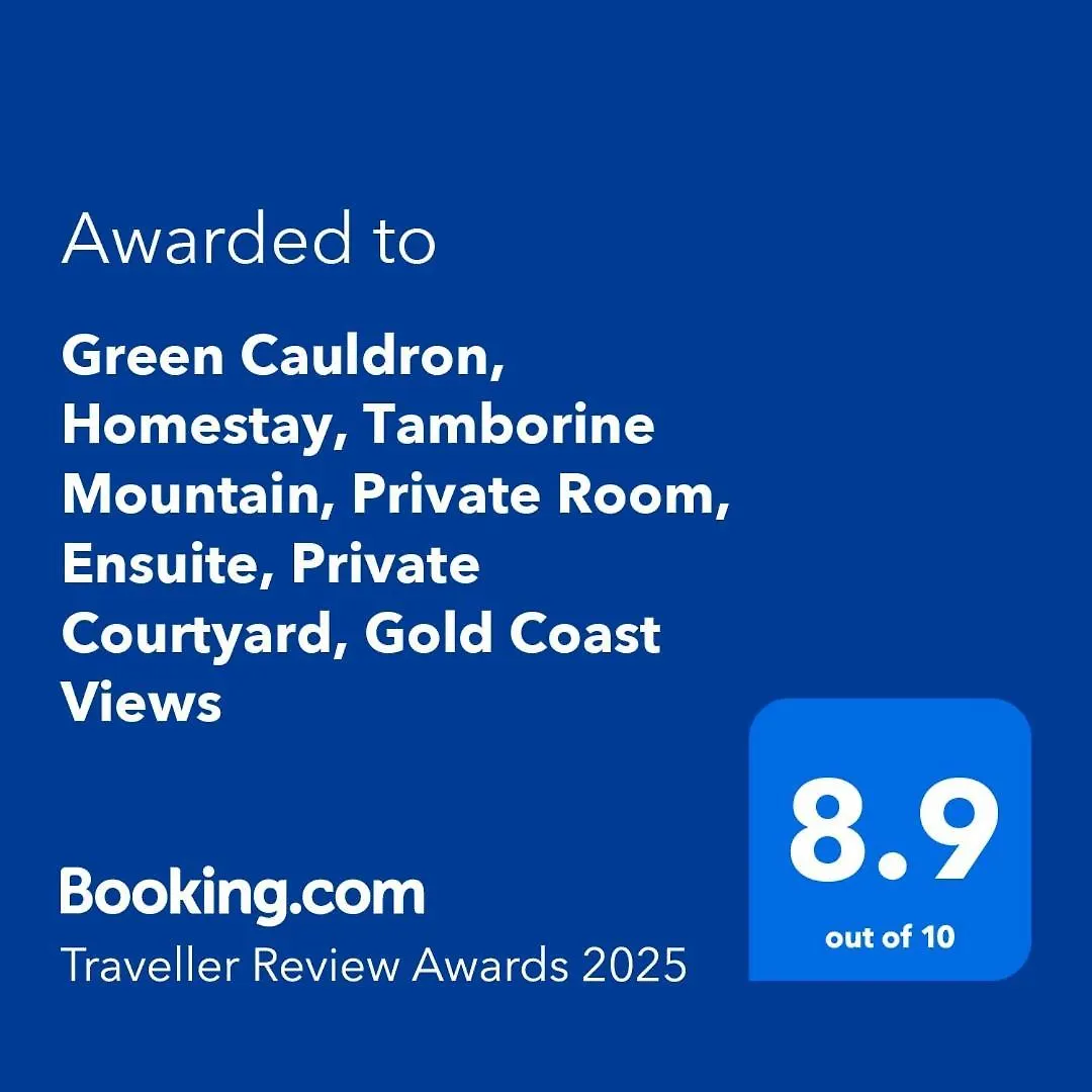 Homestay Green Cauldron, Homestay, Tamborine Mountain, Private Room, Ensuite, Private Courtyard, Gold Coast Views